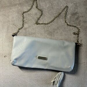 Steve Madden Gray and Black Crossbody Bag